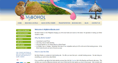 Desktop Screenshot of myboholguide.com